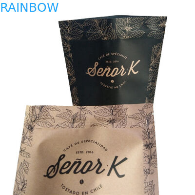 Yassı Alt Çanta Gıda Paketleme Filmi Plain White Baskı Üstü Hava Valfiyle Doldurma