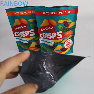 Özel Dijital Baskı Ziplock Yiyecekler Yapışkan Paketleme TorbalarıFındık Yiyecekleri