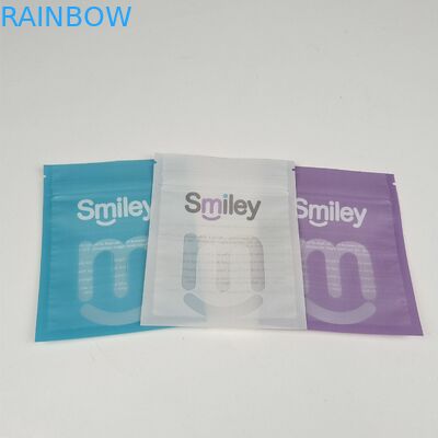 Toptan geri dönüştürülebilir üç taraflı mühürlü Mylar Paketleme Diş Bakımı için Diş Aligner
