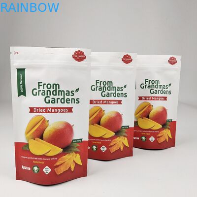 Fermuarlı, koku geçirmez, nem geçirmez, gıda kalitesi plastik ambalaj torbaları