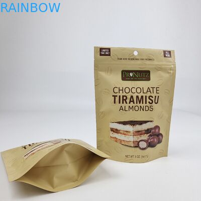 Özel Matt Yüzey Dijital Baskı Plastik Zip Kilitli Yeniden Kapanabilir Plastik Gıda Peçete Paketleme Çantası