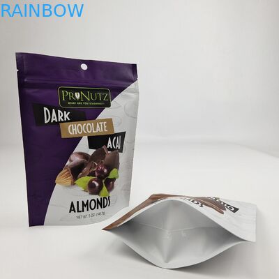 Özel Logo Dijital Baskı Plastik Zip Lock Flat Bag Alüminyum Folyo Çantaları Şeker Çantaları İçin