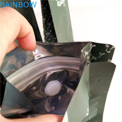 Piyasaya sunulan özel logo dijital baskı plastik PET alüminyum paketleme torbaları kahve çekirdeği için 250G 500G 1KG