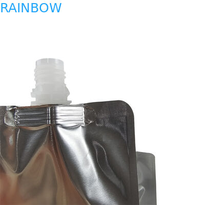 Tasarımlı Tekrardan Kullanılabilir Sıvı Meyve Suları için Plastik Çuval Çantası Dijital Baskı Alüminyum Folyo Çuval Çantası