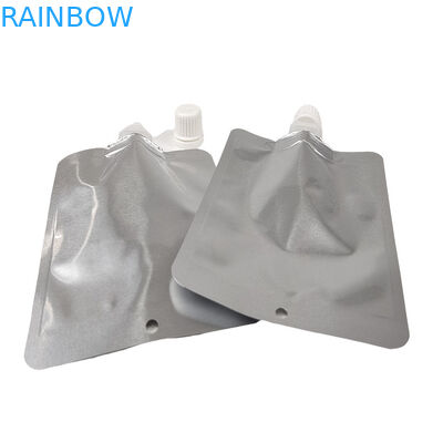 Tasarımlı Tekrardan Kullanılabilir Sıvı Meyve Suları için Plastik Çuval Çantası Dijital Baskı Alüminyum Folyo Çuval Çantası