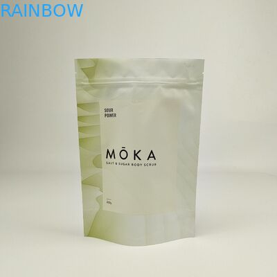 Özel Etiket Spa Doğal Banyo Tuz Paketleme Çantası Özel Dijital Yazdırılmış Direk Ziplock Mylar Çantası Vücut Makyaj Çantası