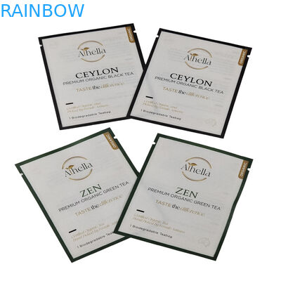 Çay için özel komposta edilebilir küçük boyutlu çanta Kahve tozu Biyodegradable Kraft Kağıt Çantası Gummy için