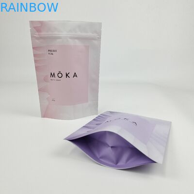 Özel Dijital Baskı Kraft Kağıt Çantası Stand Up Ziplock Alüminyum Folyo Çantaları Kahve Vücudunun Kirlenmesi Paketleme