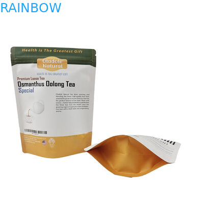 Özel Basılmış Biyodegradable Stand Up Kraft Kağıt Çantası Evcil hayvanları için