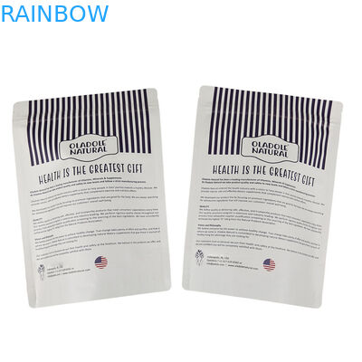 Özel Basılmış Biyodegradable Stand Up Kraft Kağıt Çantası Evcil hayvanları için