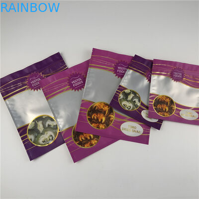 Kendi Logonuzu Özelleştirin Dijital Baskı Ziplock Yiyecekler Pencereli Ayakkabı Paketleme Çantaları