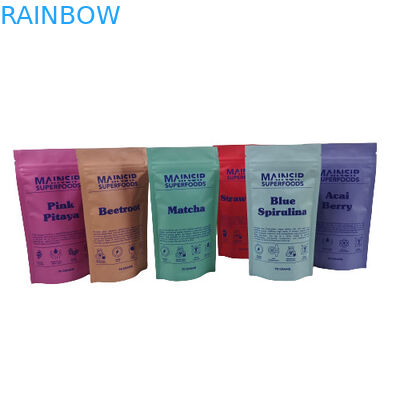 Özel kokusuz kurabiye ambalaj torbaları yeniden kilitlenebilir zip kilitli alüminyum folyo ile plastik poşetler