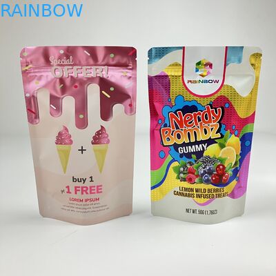 Fabrika Doğrudan Özel Yeniden Kapanabilir Zip Kilitli Çanta VMPET Kokusuz Gıda Sınıfı Kalk Zipper Pocket