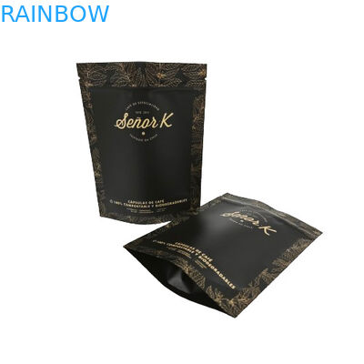 Mat Finished 250g Plastik Torba Baharat Paketleme Gıda Sınıfı Baharat Torbası