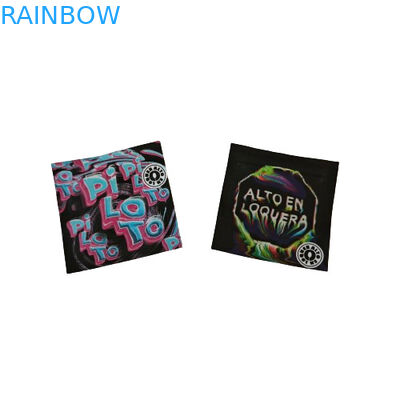 Kokusuz, açık pencereli toz ambalajlı plastik torba ile yeniden kilitlenebilir örnek torbaları