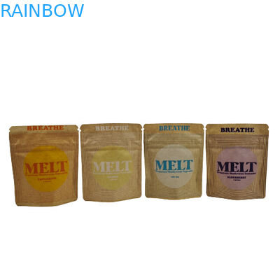 Özel Stand Up Bag Ekolojik Arkadaşlıklı Biyo-Degradasyonlu Ambalaj Kraft Kozmetik Stand Up Pocket