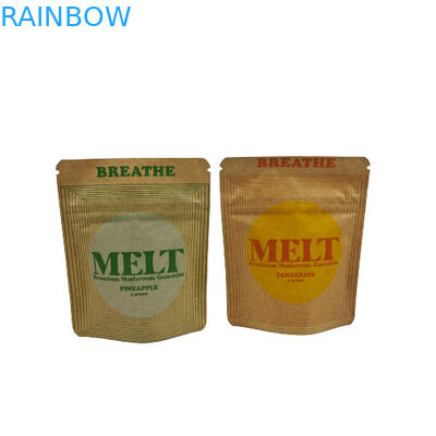 Özel Stand Up Bag Ekolojik Arkadaşlıklı Biyo-Degradasyonlu Ambalaj Kraft Kozmetik Stand Up Pocket