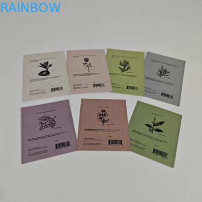 Ziplock Biyodegradable Kraft Stand Up Pouch Dijital Baskı Yeniden Kapanabilir Mylar Çantaları