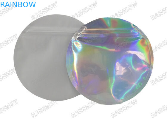 Kokusuz Ziplock Die Cut Mylar Torbaları, Sakız Paketleri için Özel Şekilde