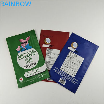 Üretici Özel Boyutlu Depolama Atıştırmalık Torbası Ambalaj Mat Alüminyum Folyo Kalk Topu Ziplock Ambalaj Torbası