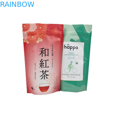 Gaz çıkartma valfı içermektedir, herhangi bir büyüklükte kalınlığı olan özel kuru çay torbası ambalajı