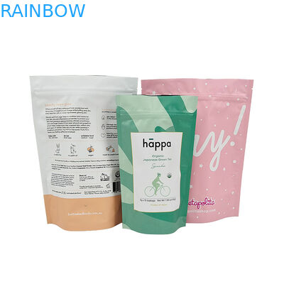 Stand Up/Doy Pack/Doy Pack/Doy Packaging Alüminyum folyo paketleme üst fermuarlı