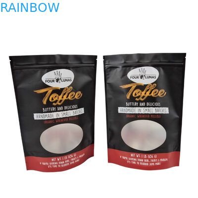 Yırtıcı Not Özelliği Şeffaf Tasarımlı Ve Fermuarlı Evcil hayvan Yemeği Torbası