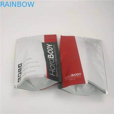 Yeniden kapanabilir, uzun süreli raf ömrü için ayakta duran poşetli gıda ambalajı torbası