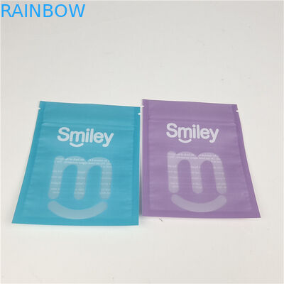 Temiz Diş Aligners Mylar Üç Taraflı Kapalı Plastik Cüzdanlar Paketleme Sızıntı ve Nem Kanıtlı