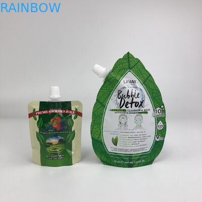 En kaliteli özel logo basılı yeni tasarım tekrar kullanılabilir tüp poşetleri gıda içecekler meyve suyu süt konteyneri kapanabilir torbalar