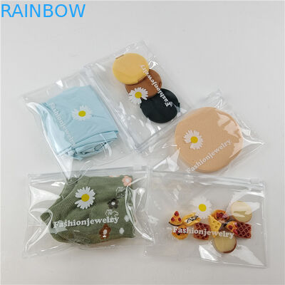 Özel boyut ve renk ile Comestic için yüksek açık PE malzeme plastik ambalaj torbası