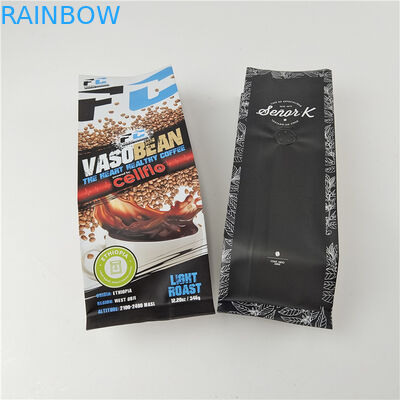 En çok satan 250G 500G 1KG için kahve çekirdeği için çevre dostu geri dönüştürülebilir paketleme torbaları