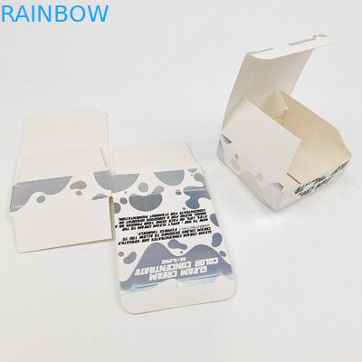 Masaüstü Yırt Display Kutusu Paketleme Beyaz Karton Display Kutusu