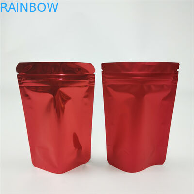 ISO Stand Up Zipper Pouch Nem Kanıtlı Gıda Sınıfı Plastik Ambalaj Torbaları