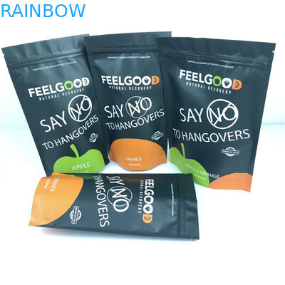 Özel Logo Baskılı Dürüst Fermuar Çanta Kokusuz Su geçirmez Plastik Paket Çantaları