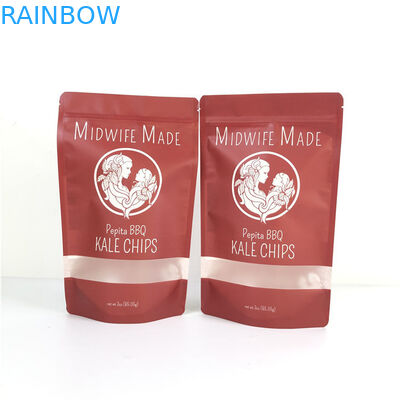 Gıda ambalajı düz plastik fermuarlı torba fermuarlı alüminyum folyo torbalar