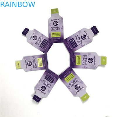 10 Renkli Özel Matt Alüminyum Folyo Yukarı Çanta Ziplock Doypack Çanta Yemek için