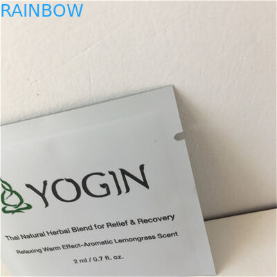 Ekoloji dostu Mylar Üç taraflı mühürlü çanta