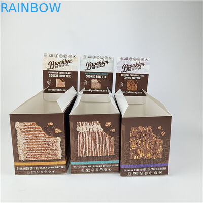 Geri dönüştürülebilir katlanabilir karton tezgah ekran kutuları Perakende mağaza rafı hazır ekran kağıt kutusu