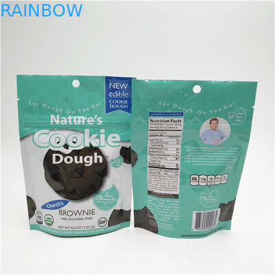 10 Renkli Çıkartma Zipper Torbaları MÖPP/VMPET/PE Malzemesi Atıştırmalık Paketleme için