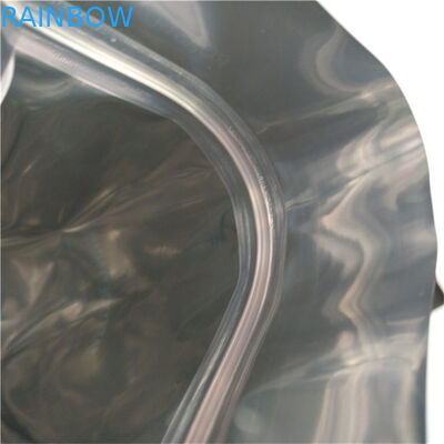 Fermuarlı Özelleştirilmiş Boyutlu Dikey Kese Mat Yüzey Alüminyum Folyo Mylar Doypack