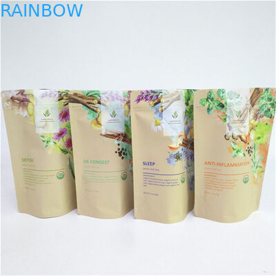 Gıda Sınıfı Malzemeden Isıyla Yapıştırılan ve Özelleştirilmiş Boyutta Özel Baskılı Dik Durabilen Poşet