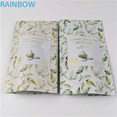 Moda Paketi Özel Logo Yazdırılmış 10 Renge Kadar Kabul Ediliyor Plastik Folyo Çay Poşeti