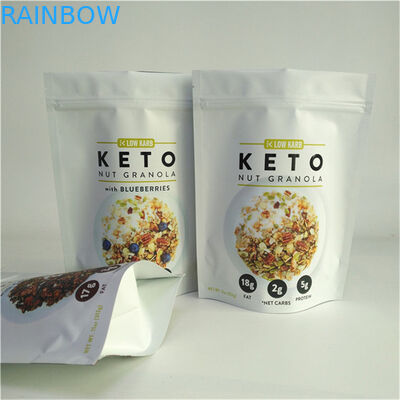 Çin Tedarikçi Özel Tasarım Baskı Özel Boyut ve Tasarım İhtiyaçları Gıda Paketlemesi İçin Fermuarlı Ayak Çantaları