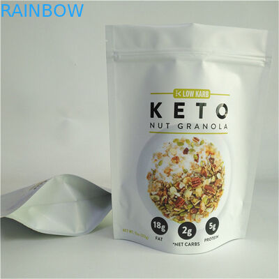 Çin Tedarikçi Özel Tasarım Baskı Özel Boyut ve Tasarım İhtiyaçları Gıda Paketlemesi İçin Fermuarlı Ayak Çantaları