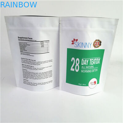 Özel Boyut MOPP/VMPET/PE malzemesi ile renkli baskı atıştırmalık gıda ambalajı poşeti