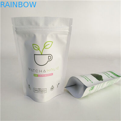 Özel Baskı Sıcaklık Mühürü Tekrar Kullanılabilir Ayağa Kalk Çanta Gıda Sınıfı Mylar Saşet Ambalajı