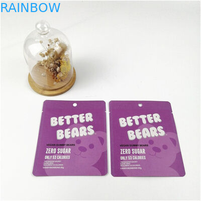 10 Renge Kadar Kabul Ediliyor Yüksek Kaliteli Yeniden Kapanabilir Mylar Saç Paket Çantası