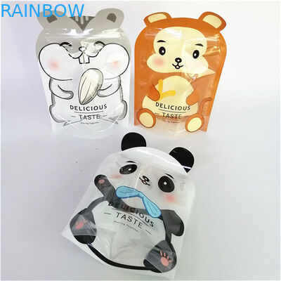 Gıda Sınıfı Atıştırmalık Paketleme için Özelleştirilmiş Su Geçirmez Mat Alüminyum Folyo Dikey Kese