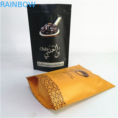 Renkli Baskı Özel Paketleme Kahve Ziplock 250g 500g 1kg için Stand Up Pocket